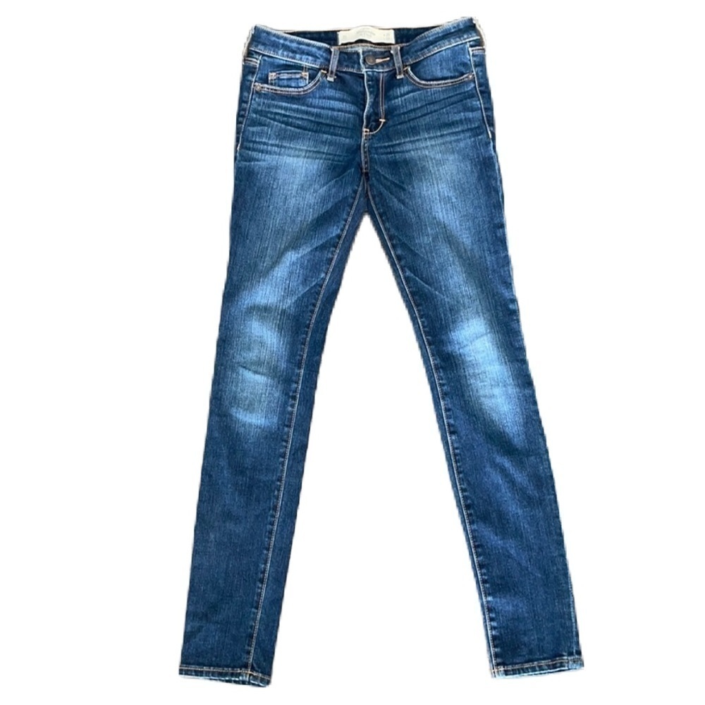 Sz25 Abercrombie & Fitch The A&F Super Skinny Dark wash Denim VVGUC